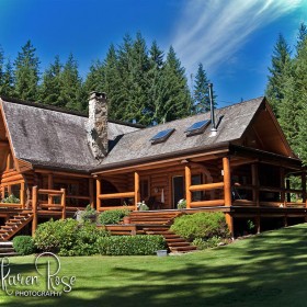 Cascade Handcrafted Log Homes Photoshoot